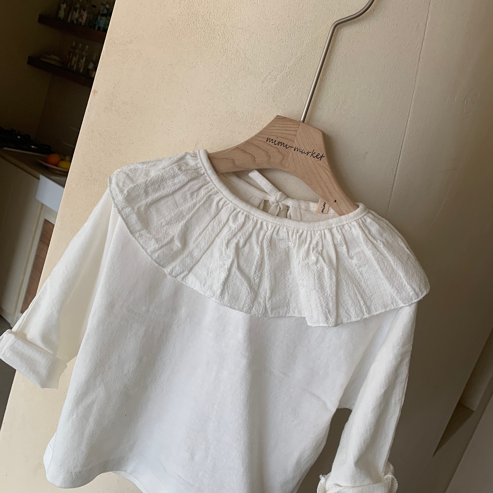 MIMI MARKET - Korean Children Fashion - #Kfashion4kids - Laura Collar Tee