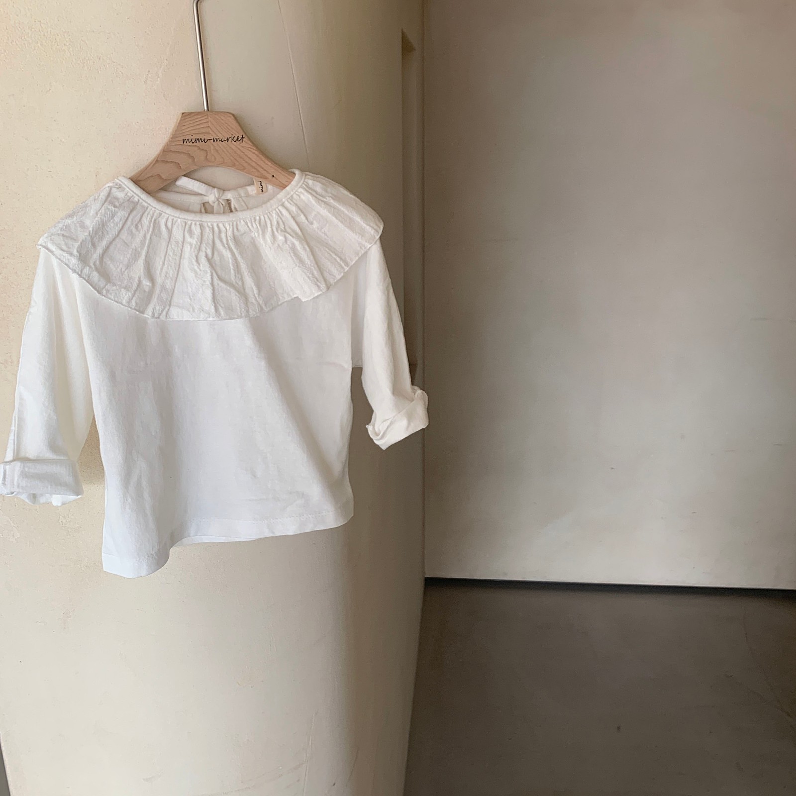 MIMI MARKET - Korean Children Fashion - #Kfashion4kids - Laura Collar Tee - 3
