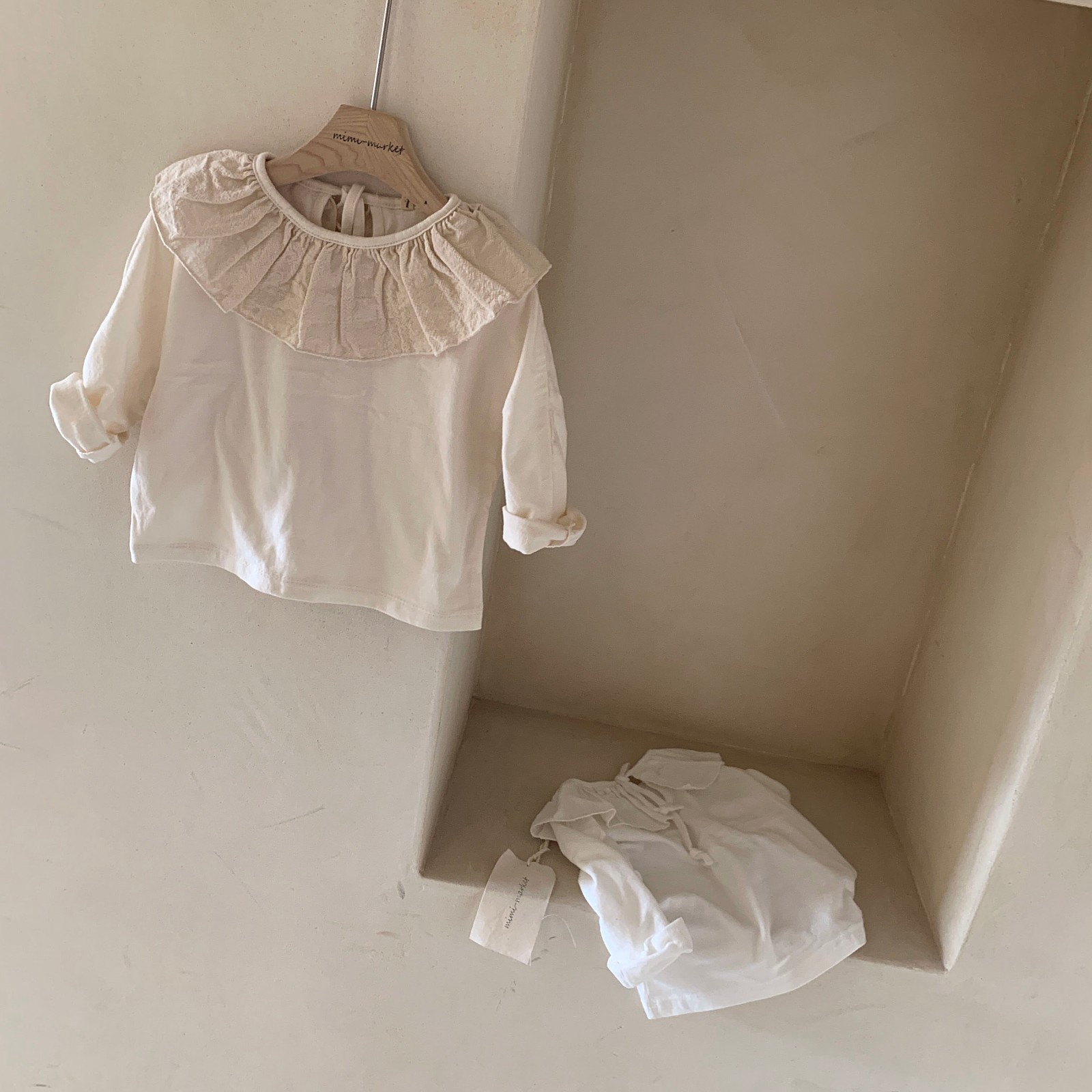 MIMI MARKET - Korean Children Fashion - #Kfashion4kids - Laura Collar Tee - 5