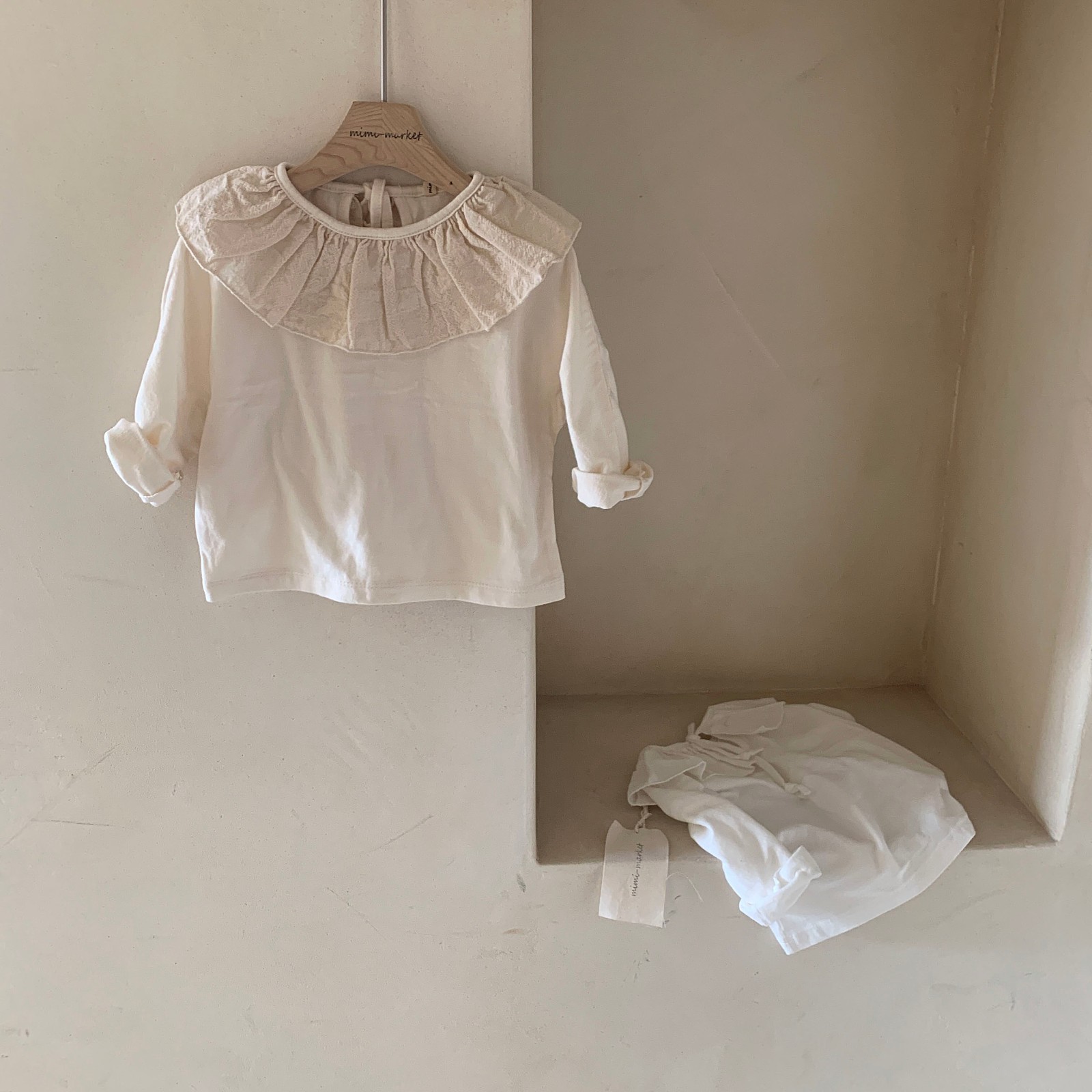 MIMI MARKET - Korean Children Fashion - #Kfashion4kids - Laura Collar Tee - 7