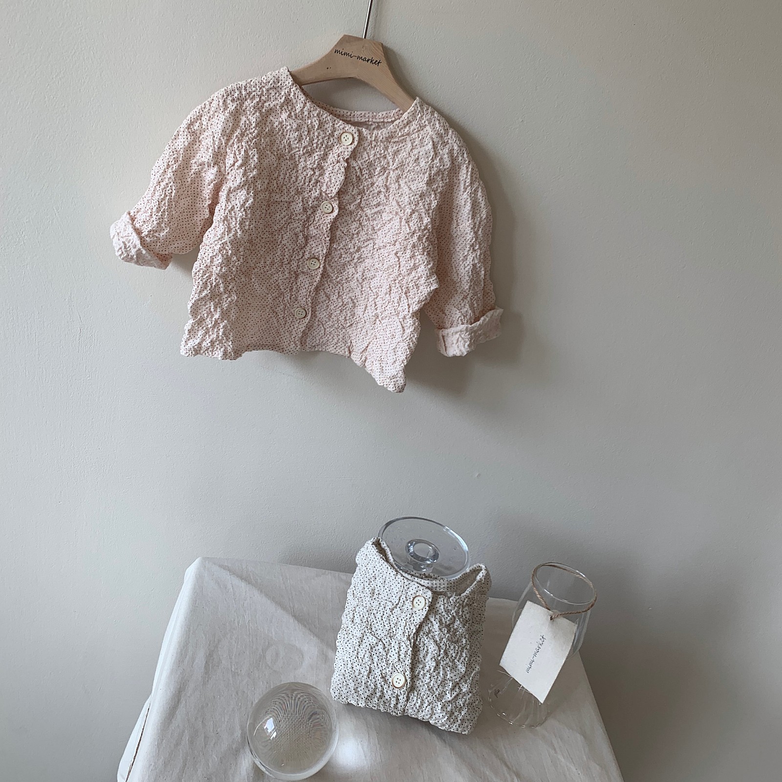 MIMI MARKET - Korean Children Fashion - #Kfashion4kids - Dot Cracker Blouse - 5