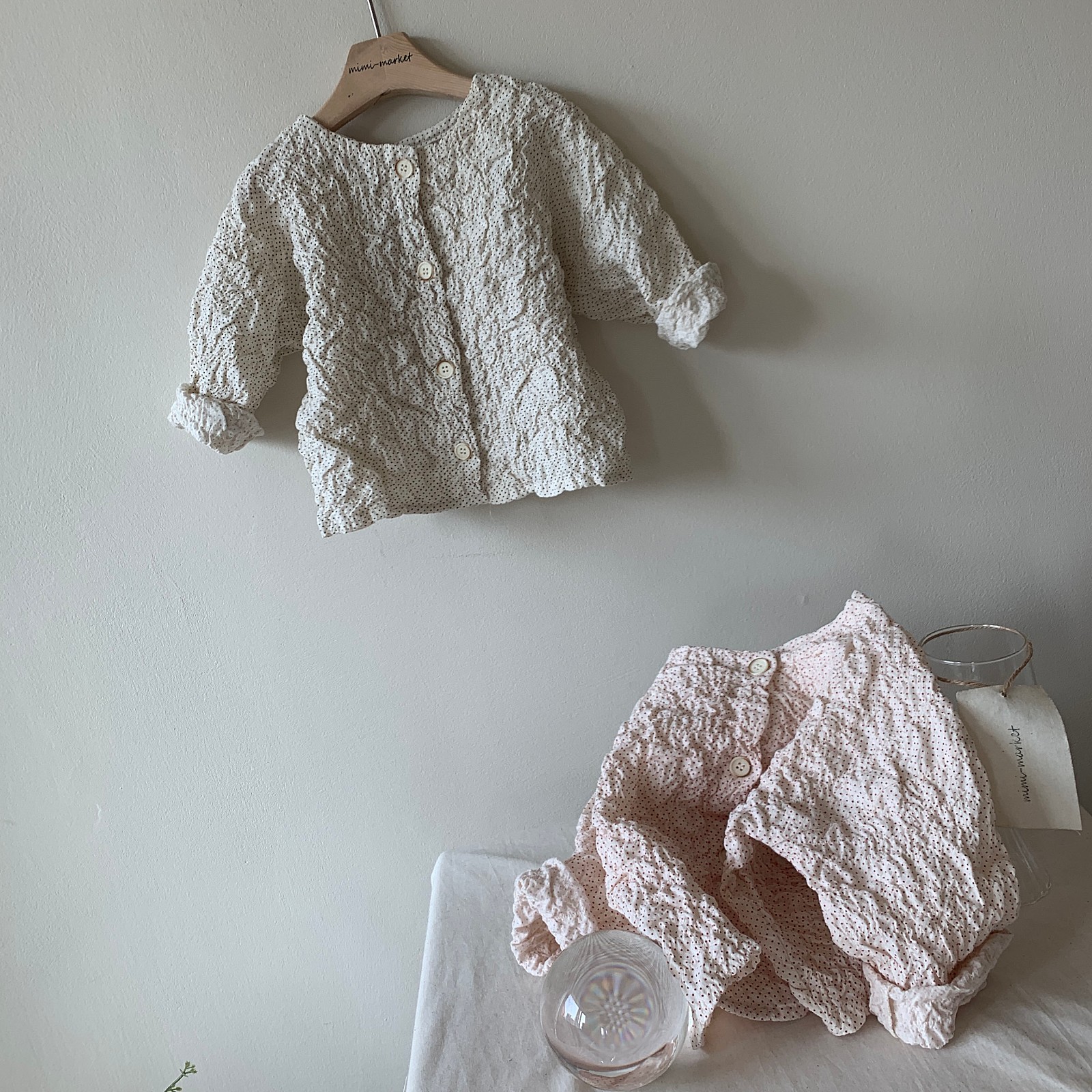 MIMI MARKET - Korean Children Fashion - #Kfashion4kids - Dot Cracker Blouse - 9