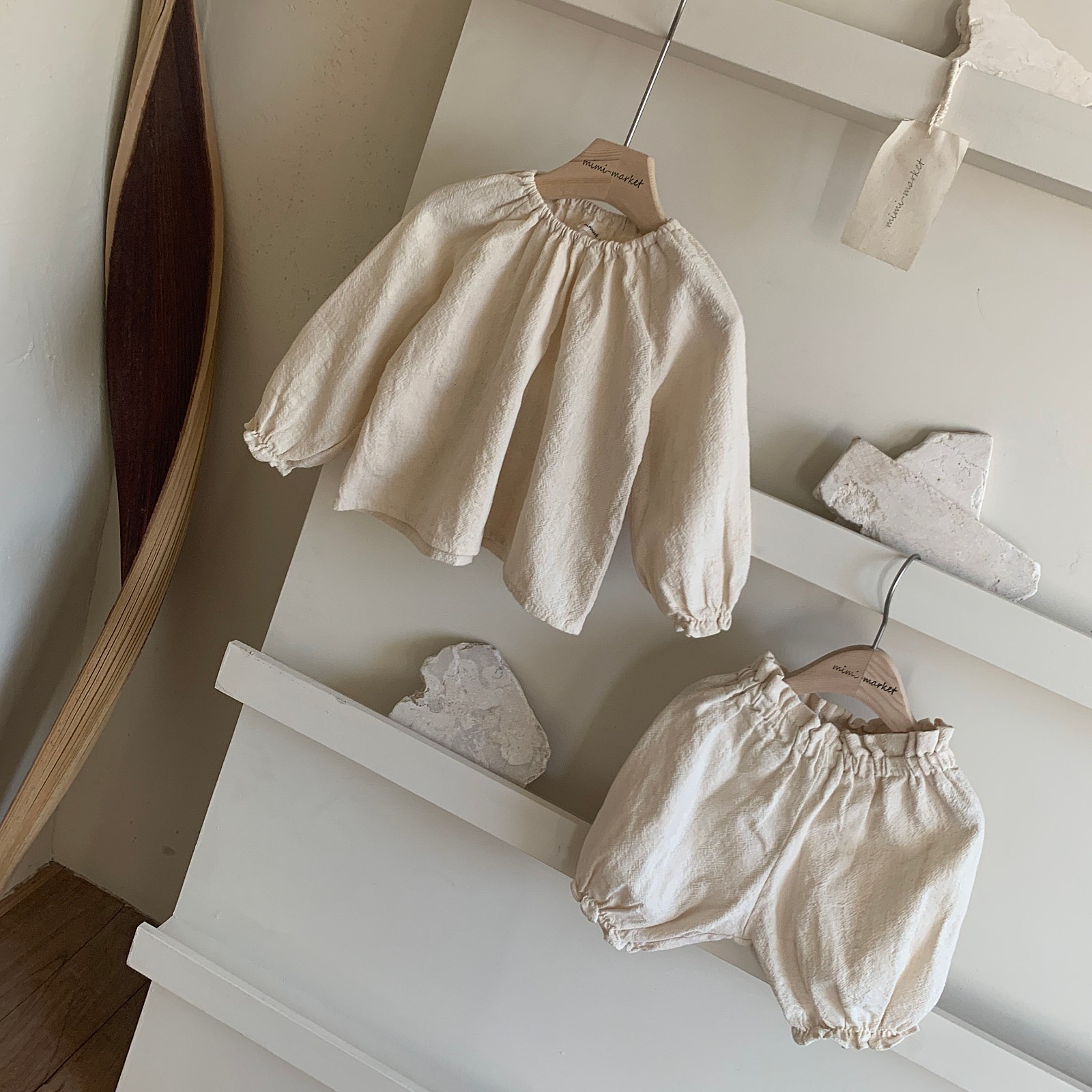 MIMI MARKET - Korean Children Fashion - #Kfashion4kids - Hao Blouse Bloomer Set - 10