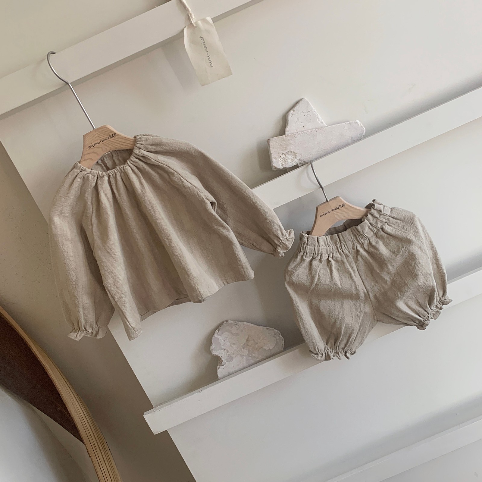 MIMI MARKET - Korean Children Fashion - #Kfashion4kids - Hao Blouse Bloomer Set - 11