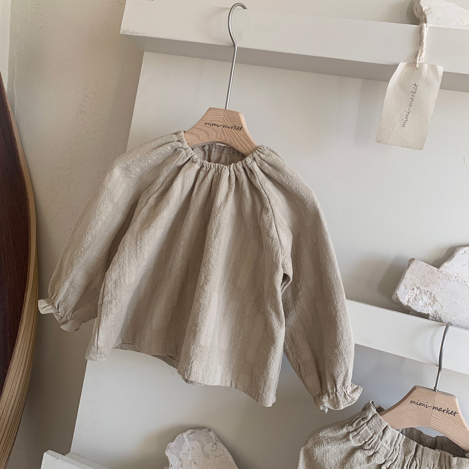 MIMI MARKET - Korean Children Fashion - #Kfashion4kids - Hao Blouse Bloomer Set - 3