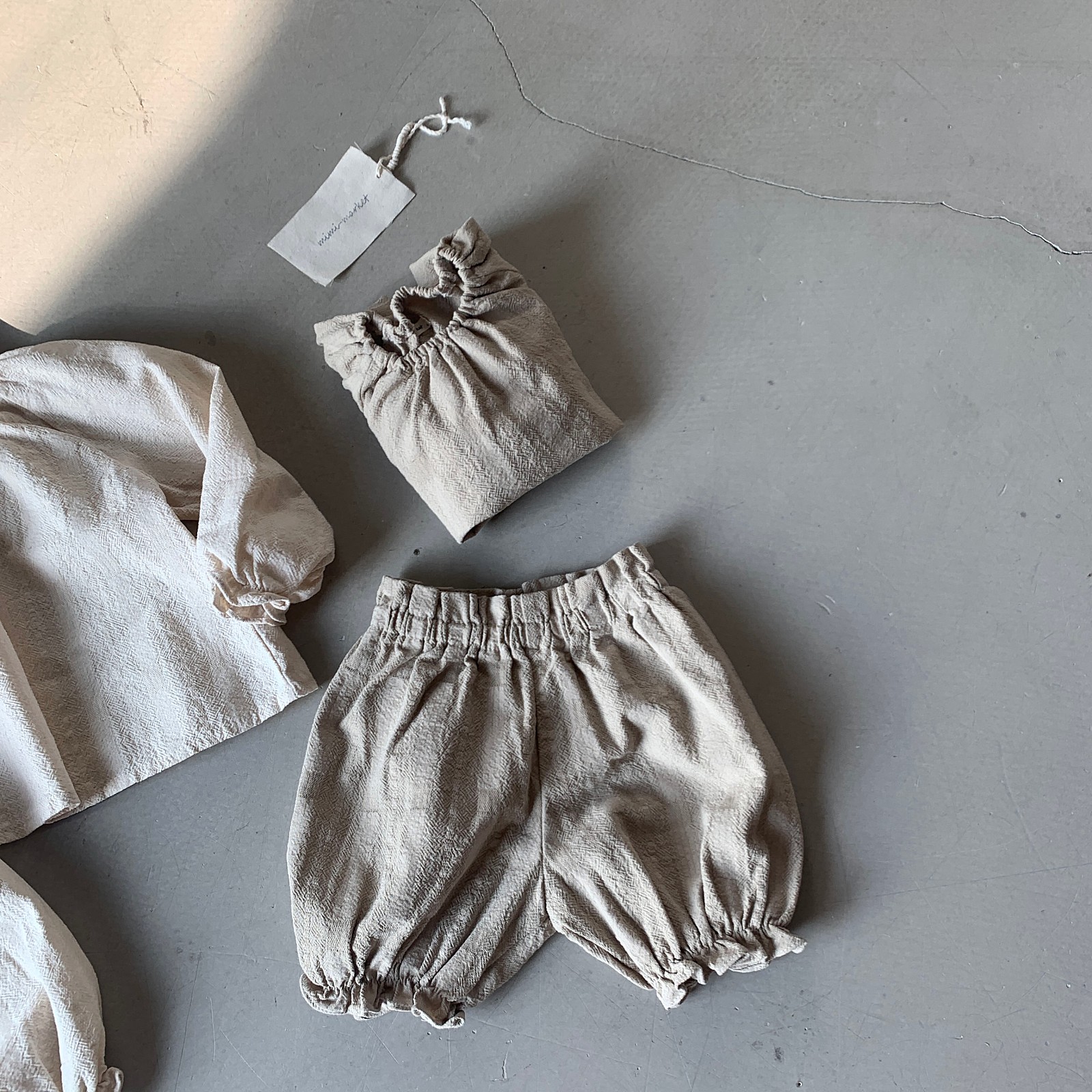 MIMI MARKET - Korean Children Fashion - #Kfashion4kids - Hao Blouse Bloomer Set - 5