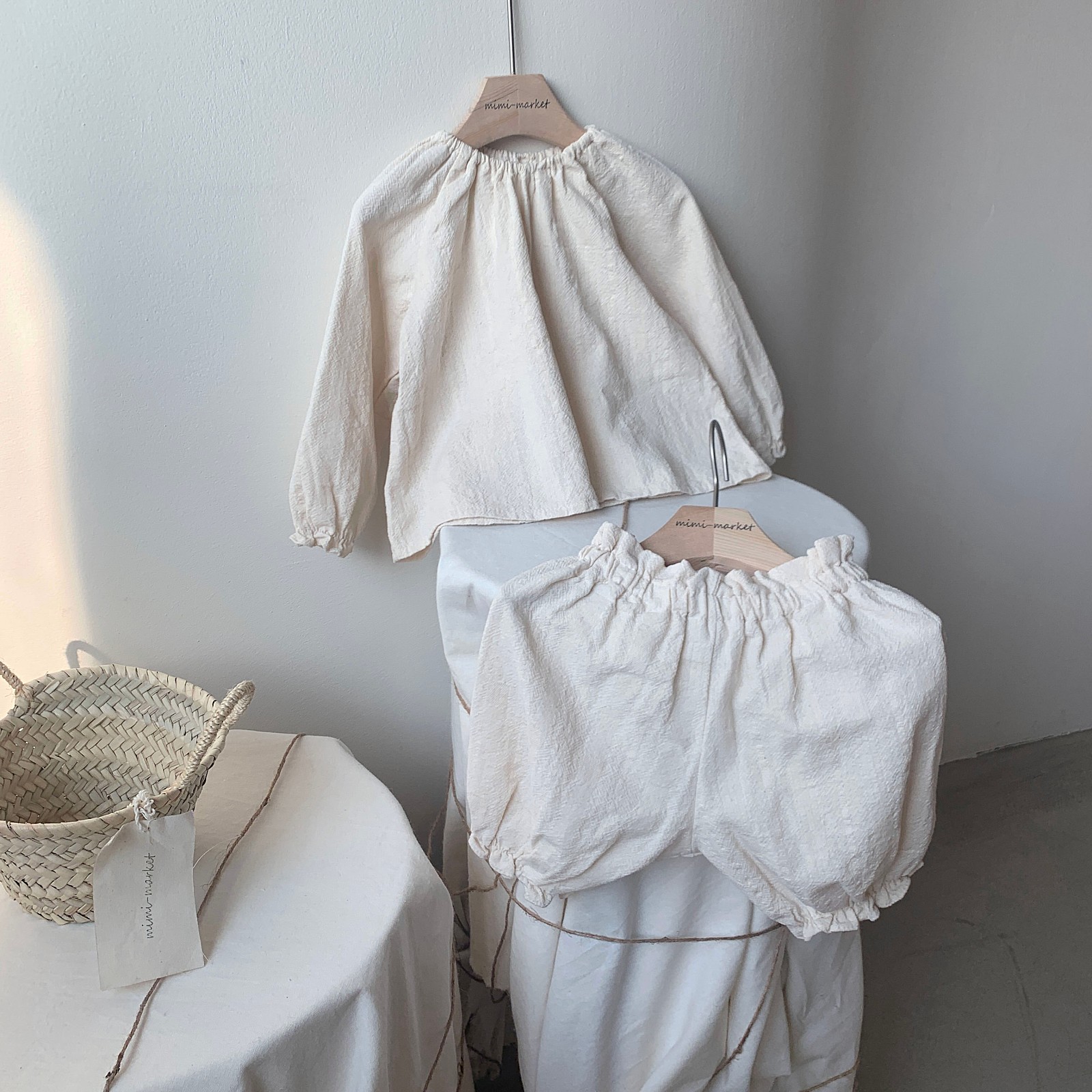 MIMI MARKET - Korean Children Fashion - #Kfashion4kids - Hao Blouse Bloomer Set - 6