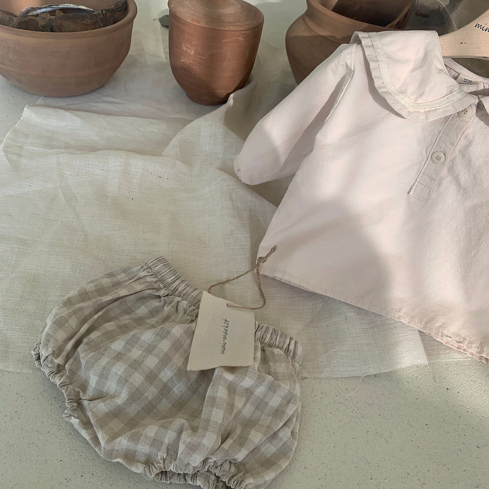 MIMI MARKET - Korean Children Fashion - #Kfashion4kids - Sailor Top Bloomer Set - 2