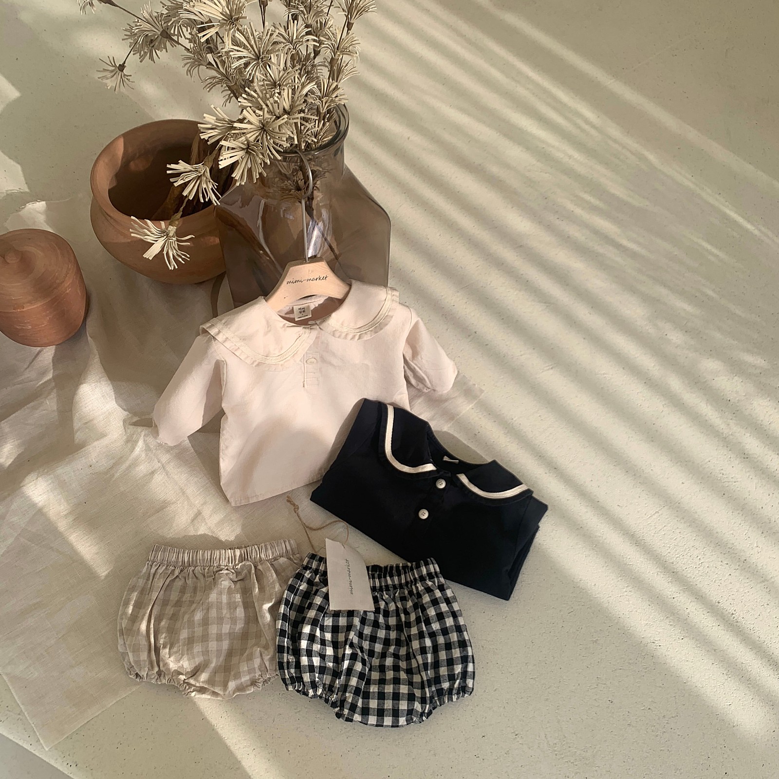 MIMI MARKET - Korean Children Fashion - #Kfashion4kids - Sailor Top Bloomer Set - 9