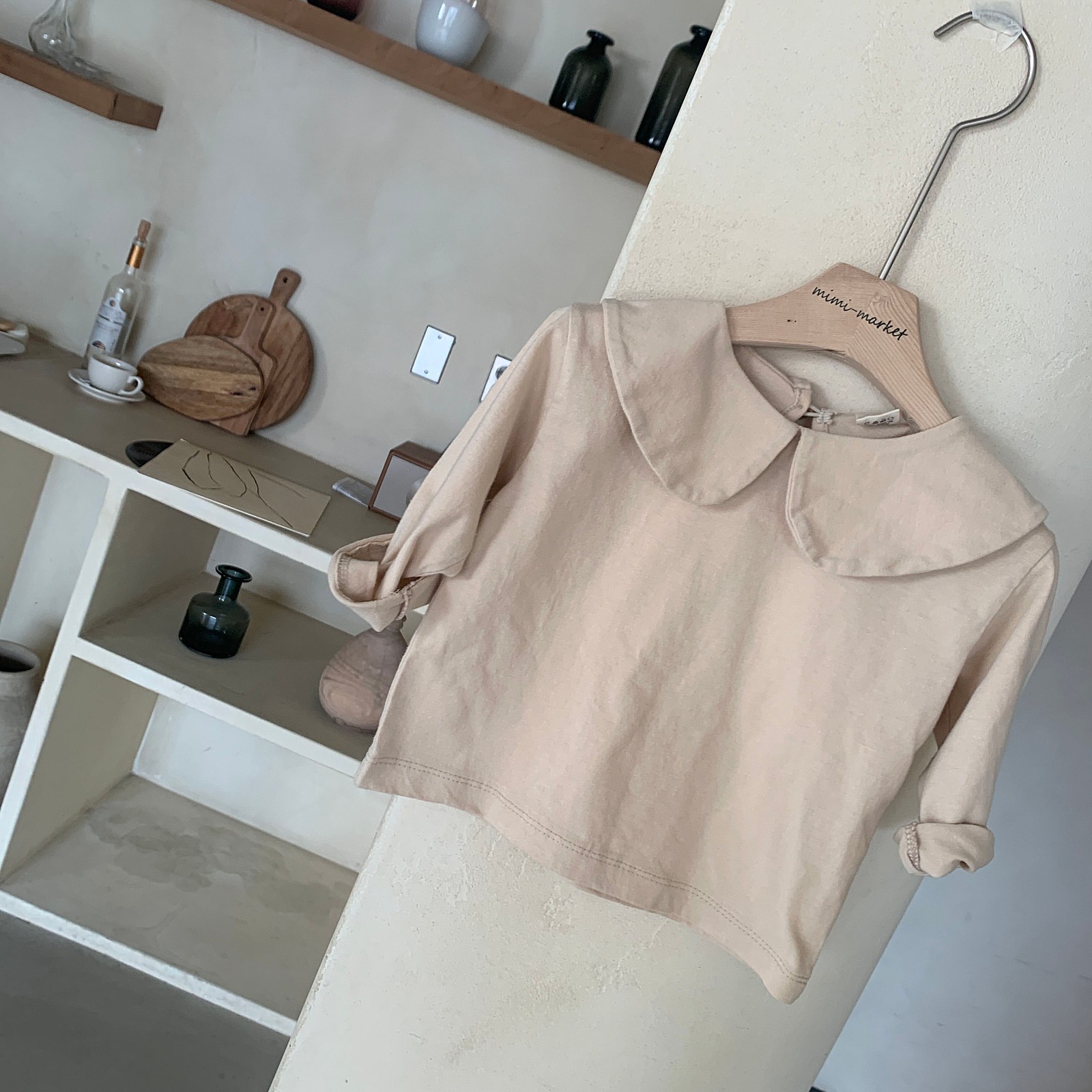 MIMI MARKET - Korean Children Fashion - #Kfashion4kids - Marant Collar Tee - 8