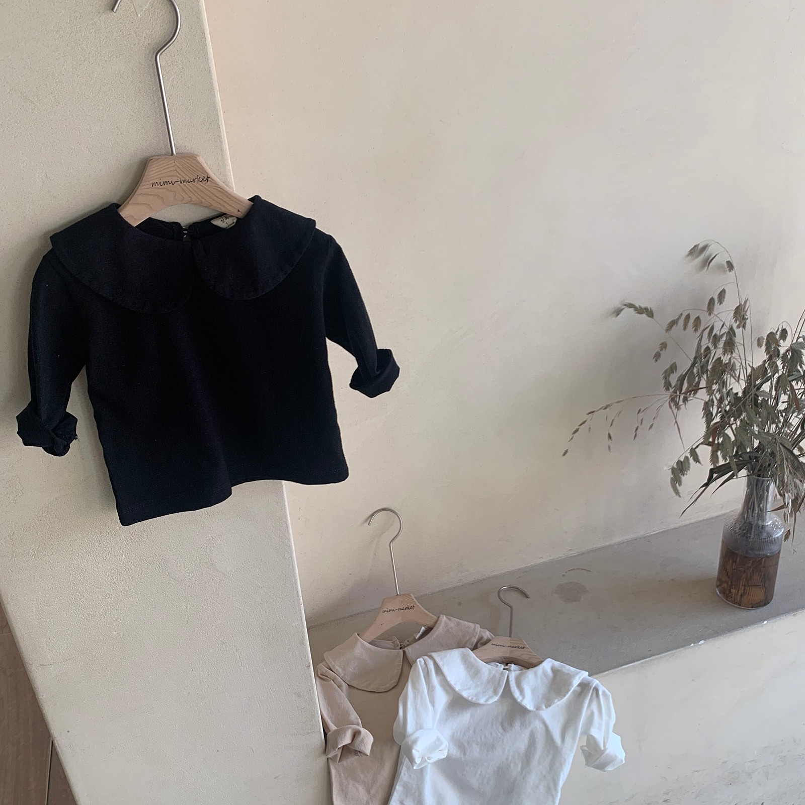 MIMI MARKET - Korean Children Fashion - #Kfashion4kids - Marant Collar Tee - 9
