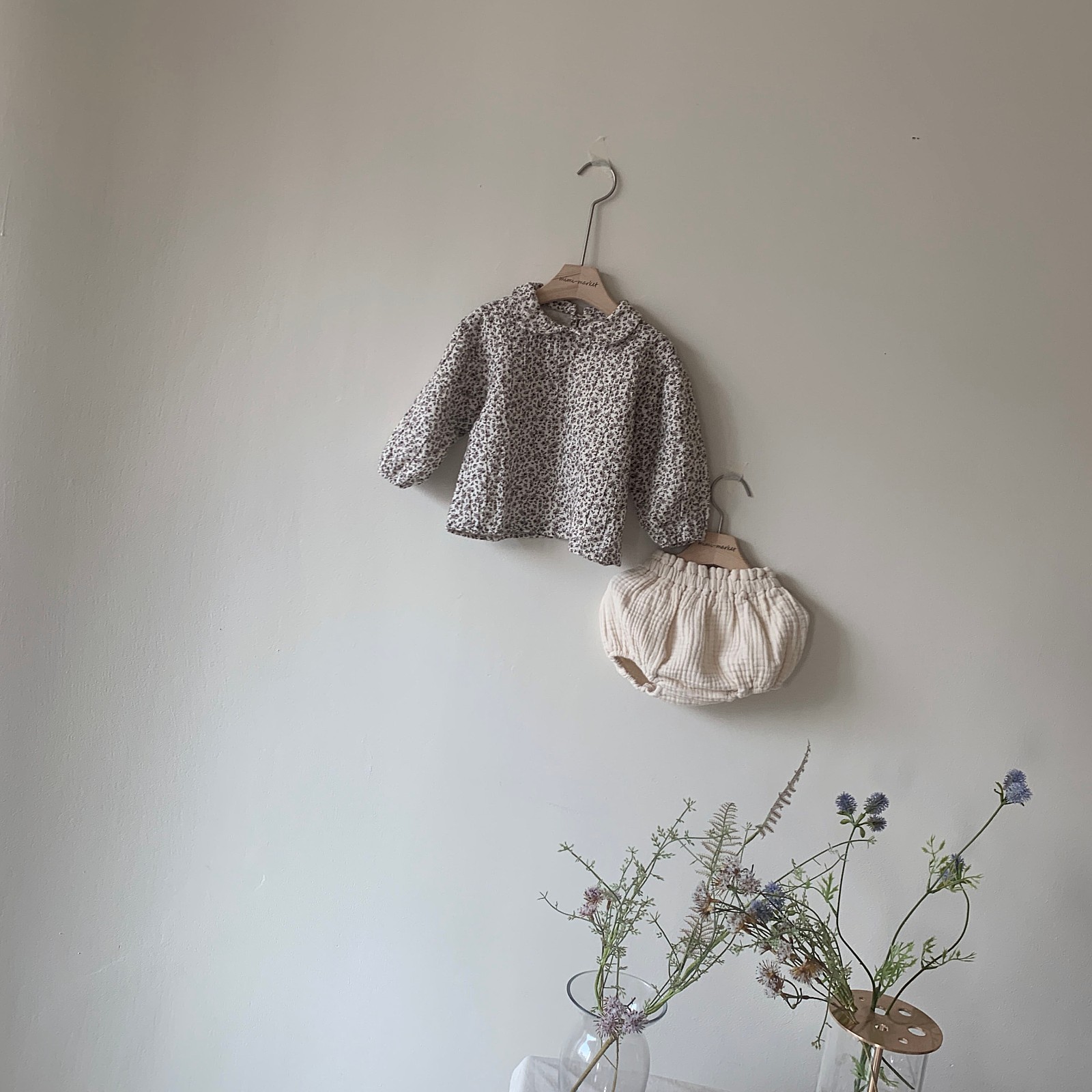 MIMI MARKET - Korean Children Fashion - #Kfashion4kids - Franc Blouse Bloomer Set - 4
