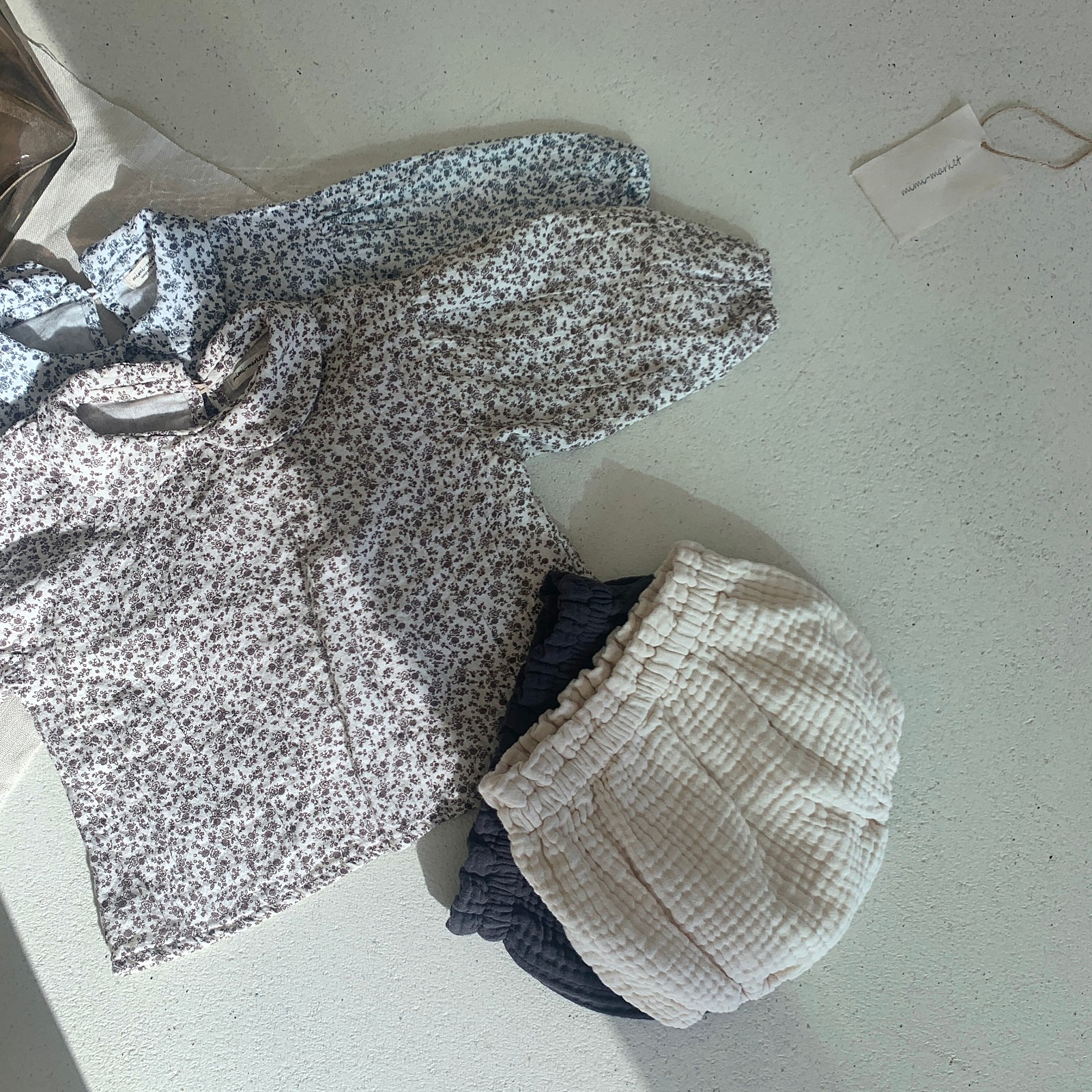 MIMI MARKET - Korean Children Fashion - #Kfashion4kids - Franc Blouse Bloomer Set - 6