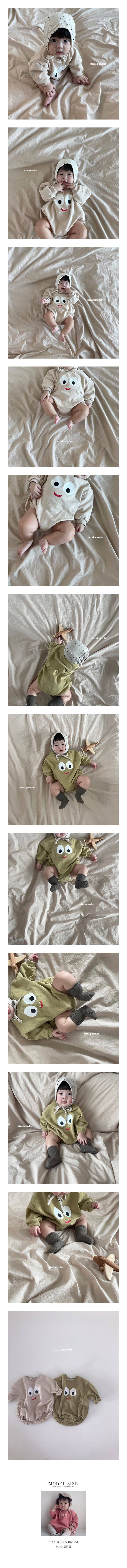 MINI POWDER - Korean Children Fashion - #Kfashion4kids - Eye Goblin Bodysuit