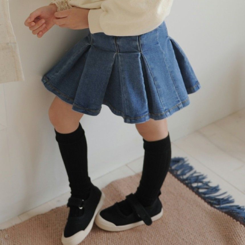 MOMO ANN - Korean Children Fashion - #Kfashion4kids - Joy Pleats Skirt Pants