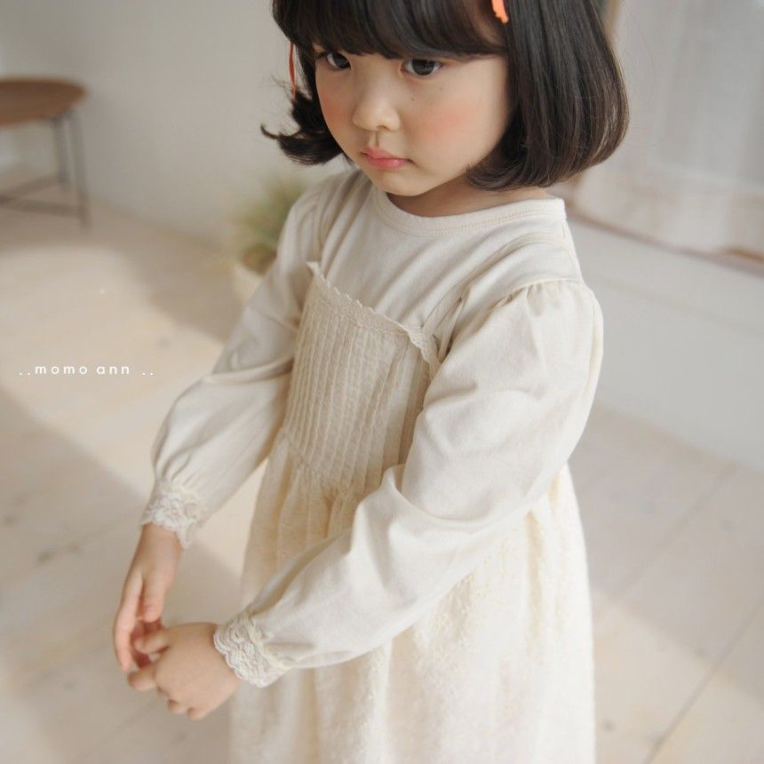 MOMO ANN - Korean Children Fashion - #Kfashion4kids - Span Puff Tee