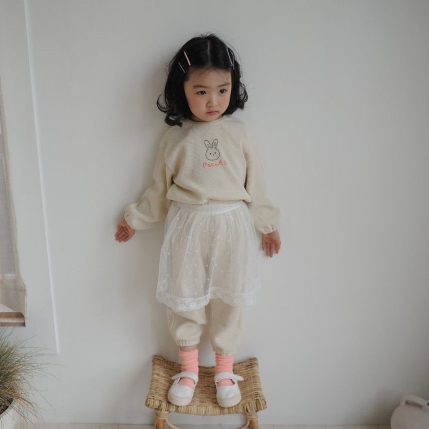 MOMO ANN - Korean Children Fashion - #Kfashion4kids - Dot Apron