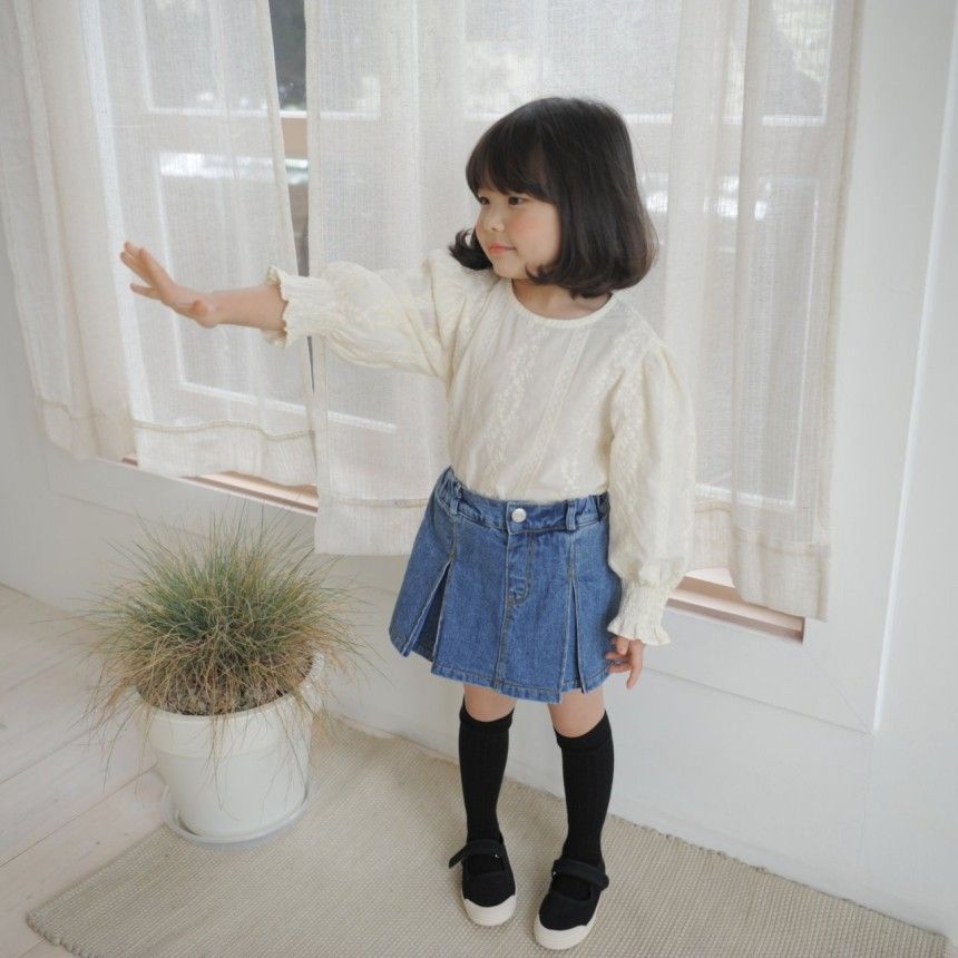 MOMO ANN - Korean Children Fashion - #Kfashion4kids - Brodie Blouse