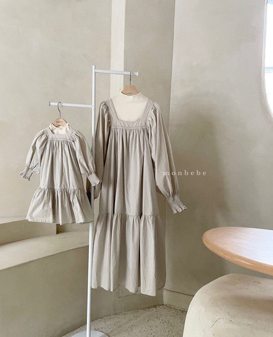 MONBEBE - Korean Children Fashion - #Kfashion4kids - Adult Rosa One-piece - 4