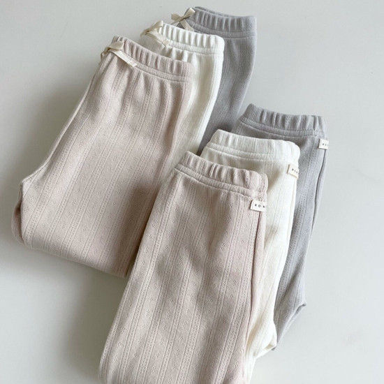 MONBEBE - Korean Children Fashion - #Kfashion4kids - Jacquard Leggings