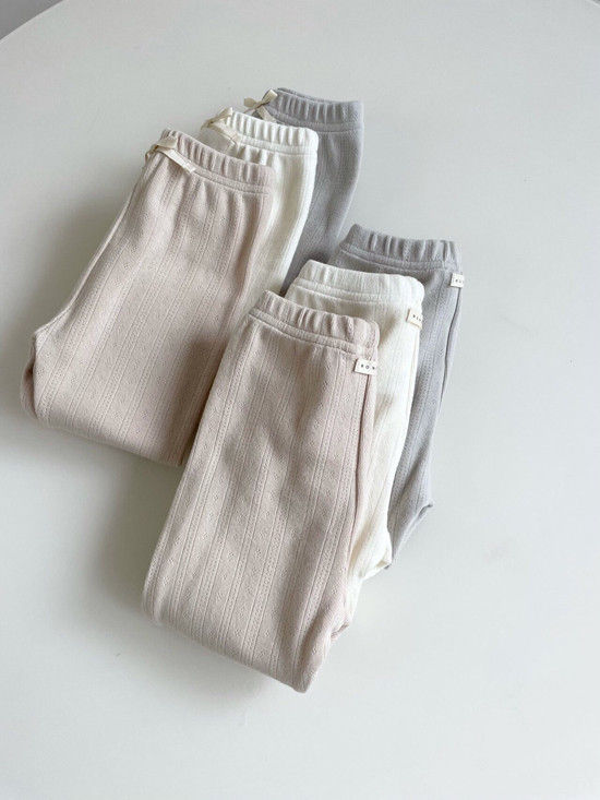 MONBEBE - Korean Children Fashion - #Kfashion4kids - Jacquard Leggings - 5