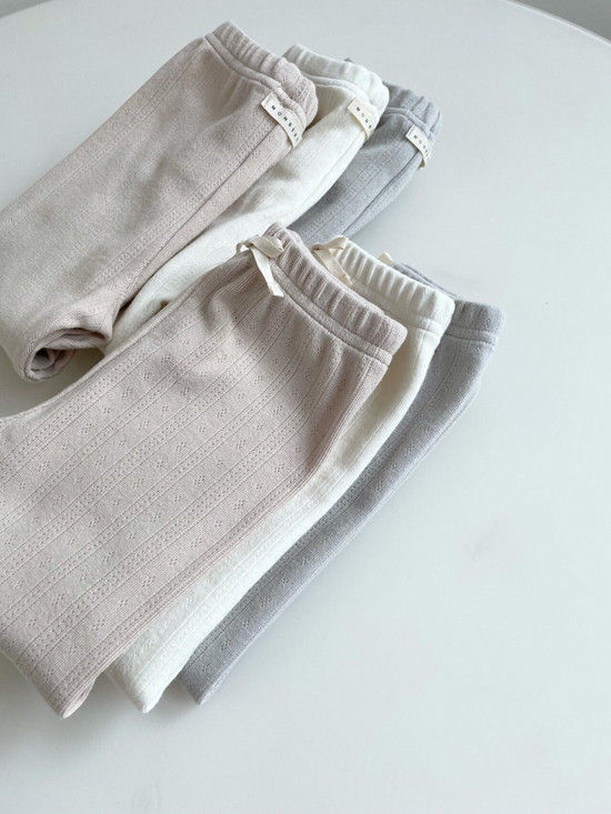 MONBEBE - Korean Children Fashion - #Kfashion4kids - Jacquard Foot Leggings - 5