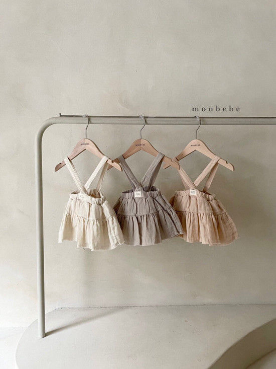 MONBEBE - Korean Children Fashion - #Kfashion4kids - Natural Cancan Skirt Bloomer - 2