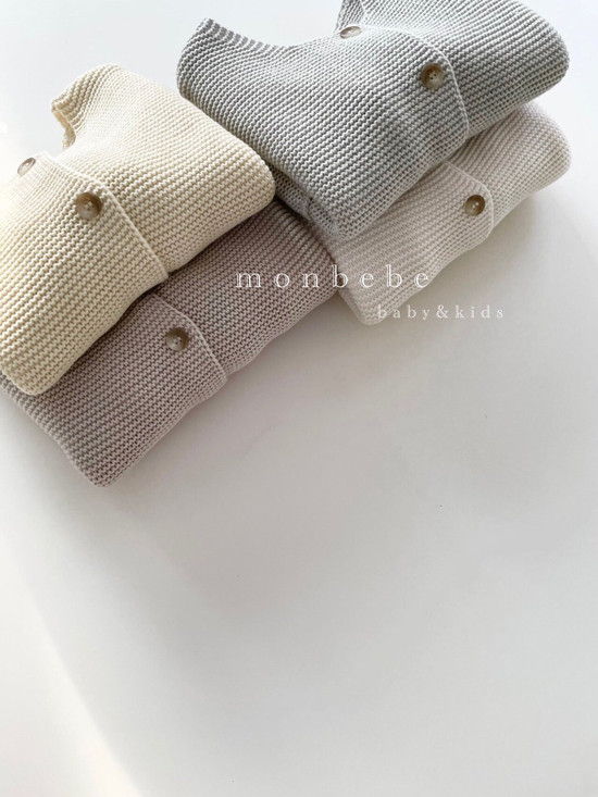 MONBEBE - Korean Children Fashion - #Kfashion4kids - Caramel Cardigan - 3