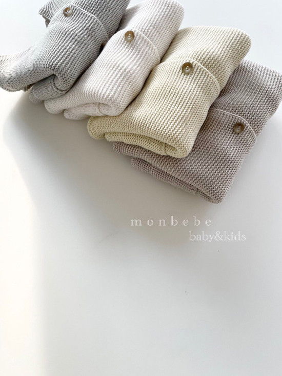 MONBEBE - Korean Children Fashion - #Kfashion4kids - Caramel Cardigan - 5