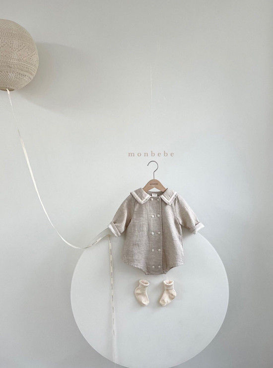 MONBEBE - Korean Children Fashion - #Kfashion4kids - Double Saillor Bodysuit - 10