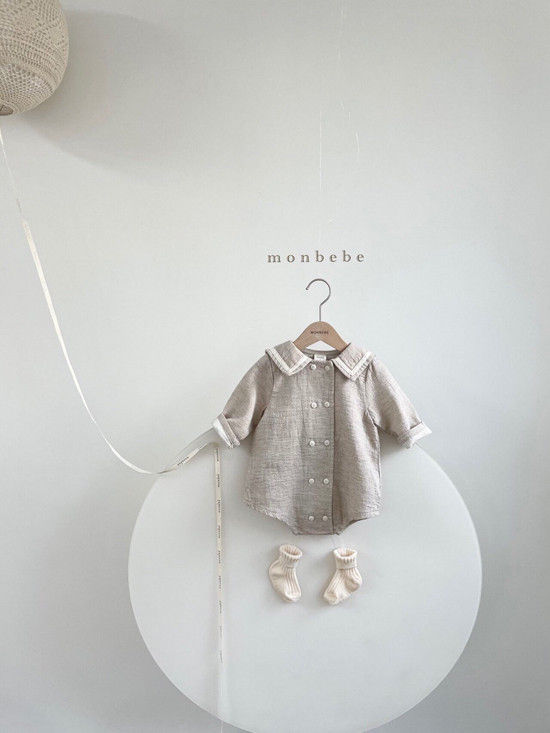 MONBEBE - Korean Children Fashion - #Kfashion4kids - Double Saillor Bodysuit - 3