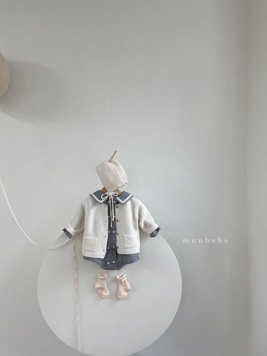 MONBEBE - Korean Children Fashion - #Kfashion4kids - Double Saillor Bodysuit - 8