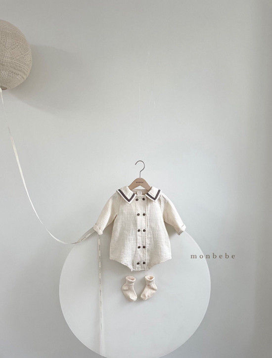 MONBEBE - Korean Children Fashion - #Kfashion4kids - Double Saillor Bodysuit - 9