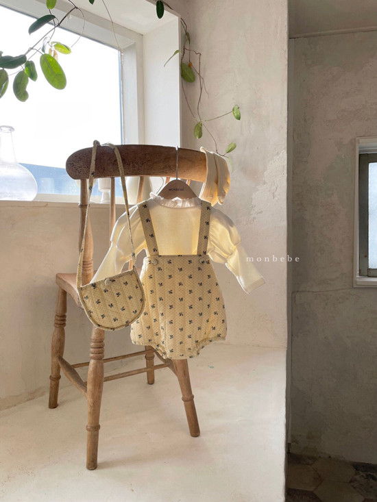 MONBEBE - Korean Children Fashion - #Kfashion4kids - Lemoni Suspender Bloomer - 5