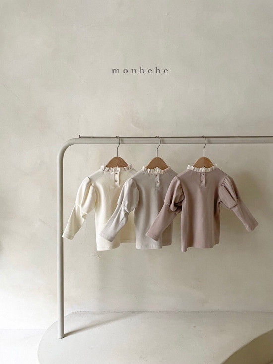 MONBEBE - Korean Children Fashion - #Kfashion4kids - Puff Tee - 3