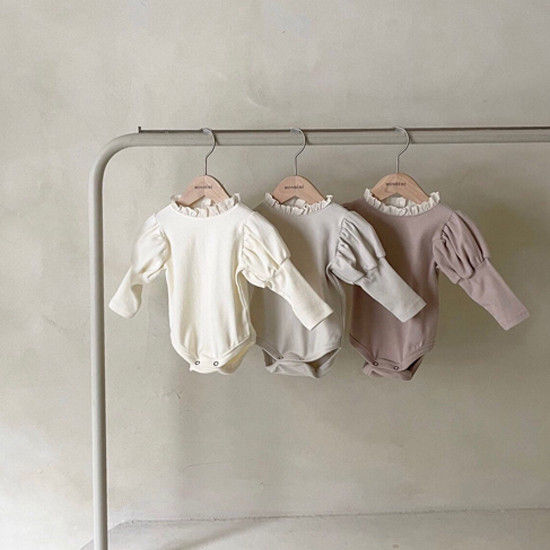 MONBEBE - Korean Children Fashion - #Kfashion4kids - Puff Romper