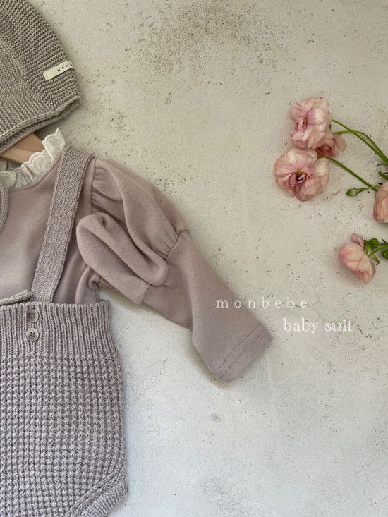 MONBEBE - Korean Children Fashion - #Kfashion4kids - Puff Romper - 6