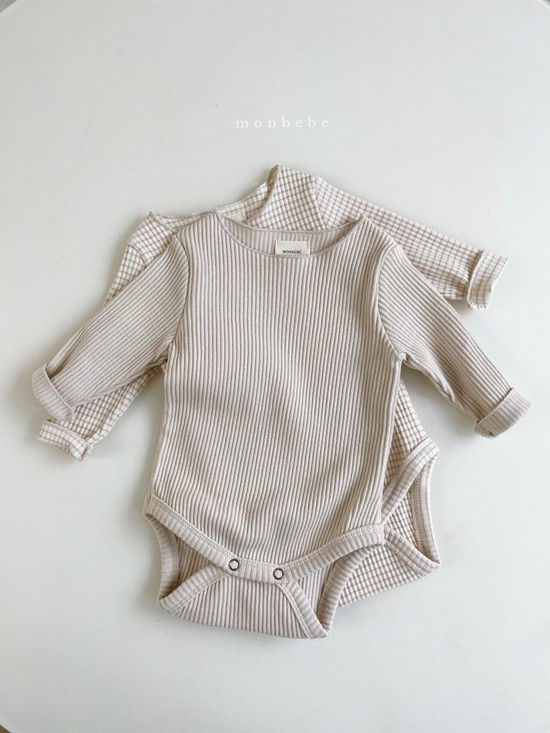 MONBEBE - Korean Children Fashion - #Kfashion4kids - Gift Romper Set [set of 2] - 12