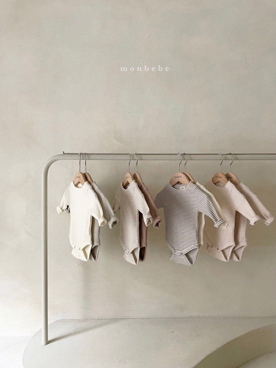 MONBEBE - Korean Children Fashion - #Kfashion4kids - Gift Romper Set [set of 2] - 2
