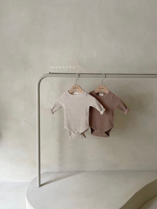 MONBEBE - Korean Children Fashion - #Kfashion4kids - Gift Romper Set [set of 2] - 5