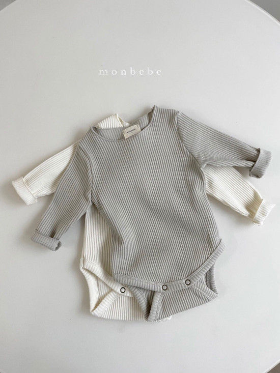 MONBEBE - Korean Children Fashion - #Kfashion4kids - Gift Romper Set [set of 2] - 8
