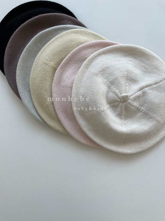 MONBEBE - Korean Children Fashion - #Kfashion4kids - Knit Beret - 3