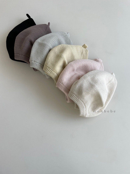 MONBEBE - Korean Children Fashion - #Kfashion4kids - Knit Beret - 4