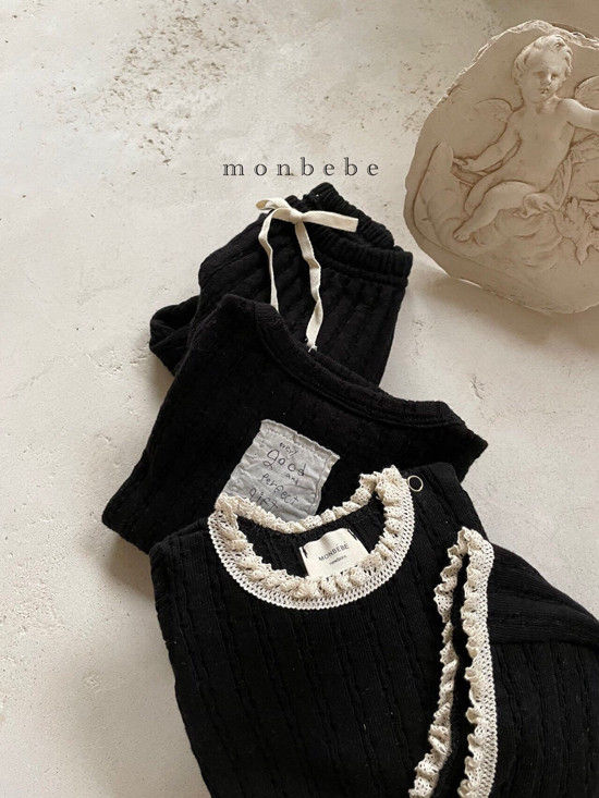 MONBEBE - Korean Children Fashion - #Kfashion4kids - Croiffle Jogger Pants - 8
