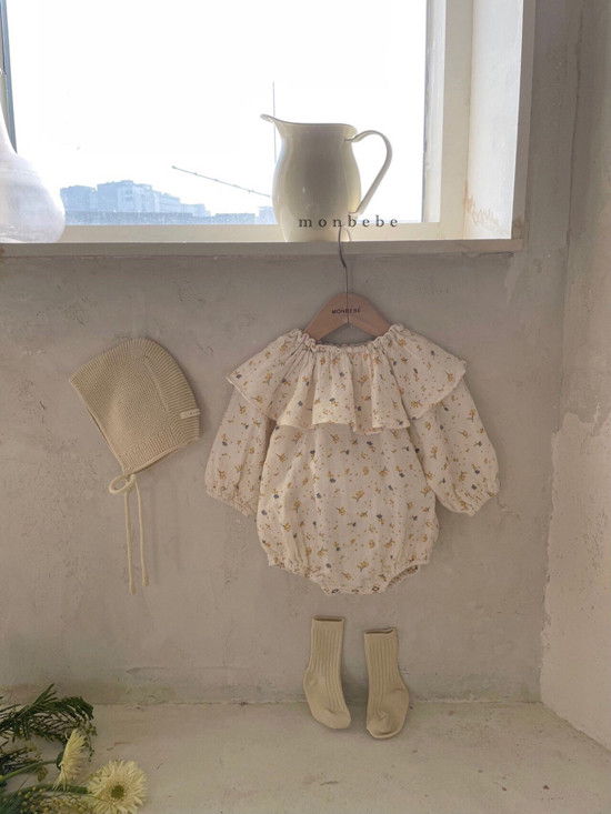 MONBEBE - Korean Children Fashion - #Kfashion4kids - Sensitive Plant Bodysuit - 12