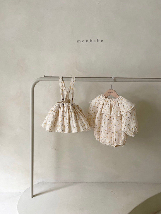 MONBEBE - Korean Children Fashion - #Kfashion4kids - Sensitive Plant Bodysuit - 4