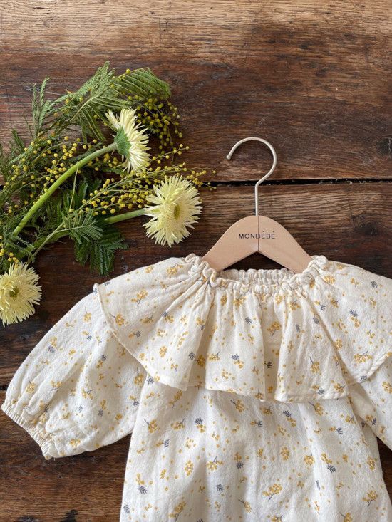 MONBEBE - Korean Children Fashion - #Kfashion4kids - Sensitive Plant Bodysuit - 9