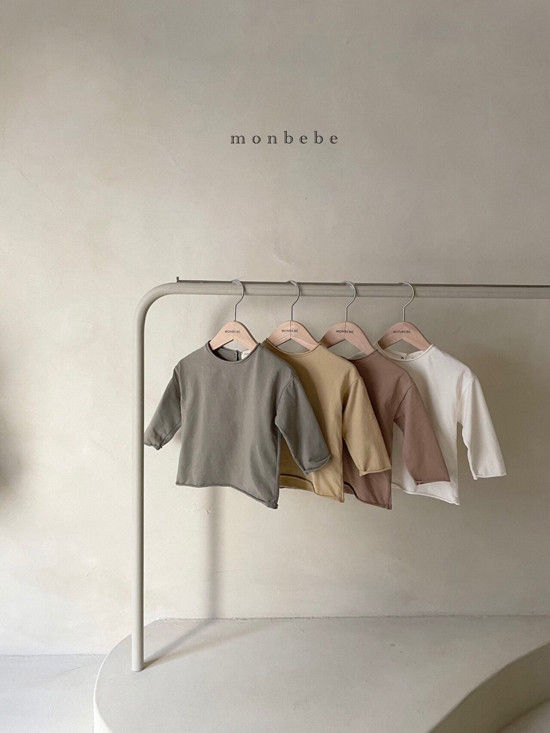 MONBEBE - Korean Children Fashion - #Kfashion4kids - Mon Span Tee