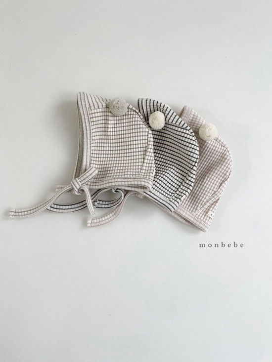MONBEBE - Korean Children Fashion - #Kfashion4kids - Rib Bonnet - 2
