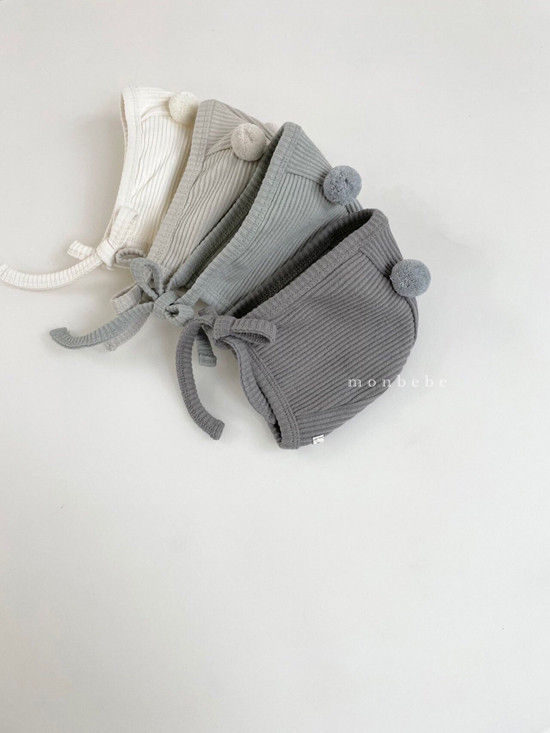MONBEBE - Korean Children Fashion - #Kfashion4kids - Rib Bonnet - 4